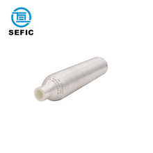 0.6L Aluminum CO2 Cylinder Carbon Dioxide Aluminum Bottle