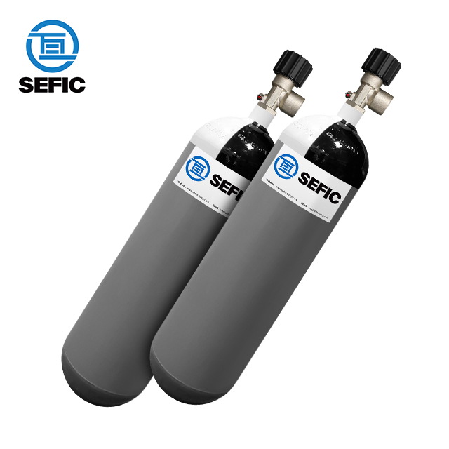 ISO9809-1 140mm 6L 300Bar TPED