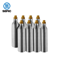 ISO7866 60mm 0.3L 225g TPED CO2 Aluminum Cylinder
